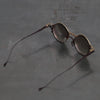 Rigards x The Viridi-Anne collaboration detachable sunglasses RG1022TVA collection RG-RG1022TVA-GQTHJKTMJBL antique bronze & black frame antique gold frame transparent lens + gradient green lens